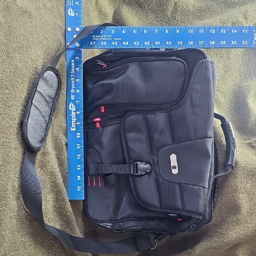 Stylish Black Messenger Bag for Men